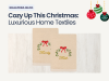 Cozy Up This Christmas with Luxurious Home Textiles