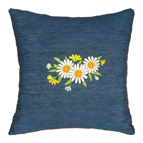 Cheer Denim Decorative Pillow Cover