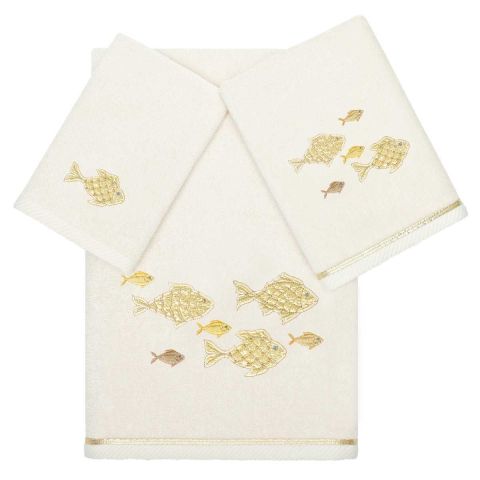 Treasure Embellished Towels