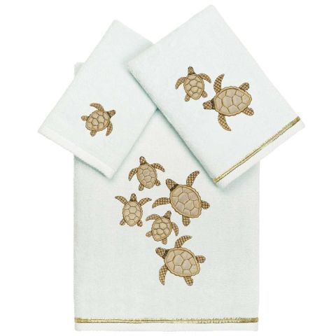 Jewel Embellished Towels