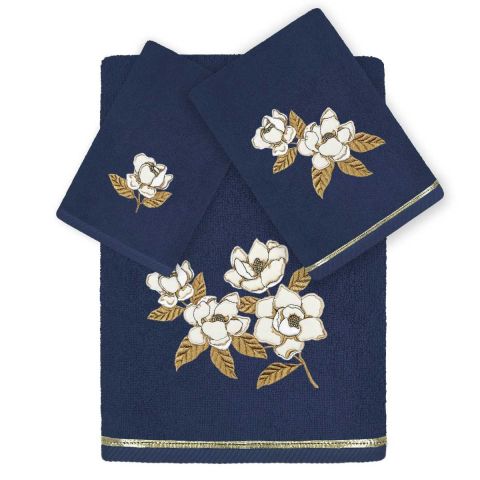 Blossom Embellished Towels