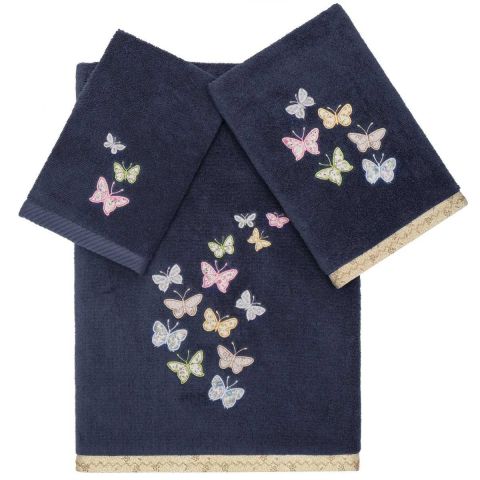 Frolic Embellished Towels