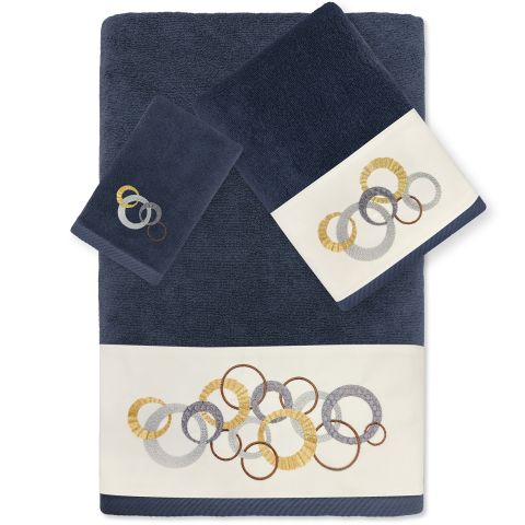 Metallica Embellished Towels