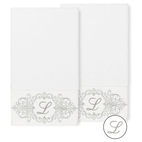 Cipher Embellished Towel