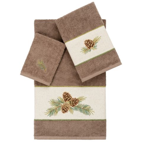 Pineland Embellished Towel