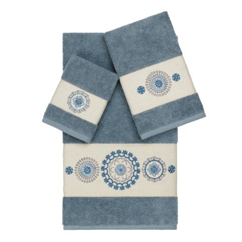 Cosmos Embellished Towel