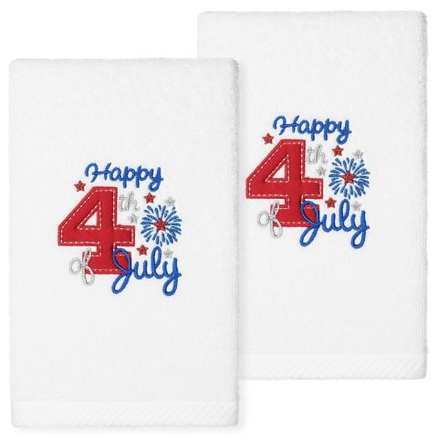 USA B-Day Embroidered Towel