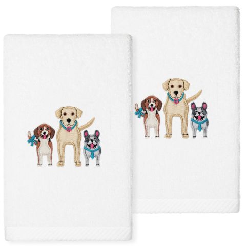 Best Friends Embroidered Towel