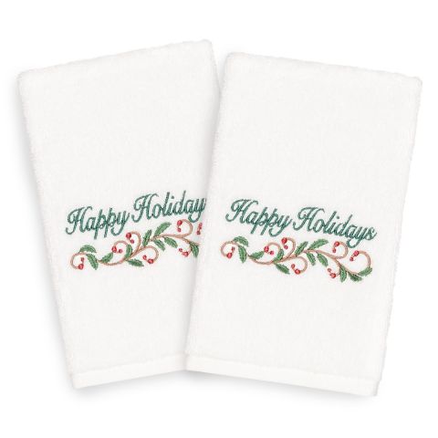 Christmas Desire Embroidered Towel
