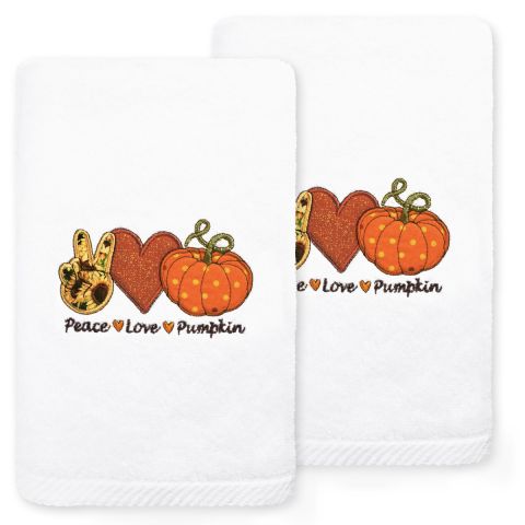 Autumn Theory Embroidered Towel