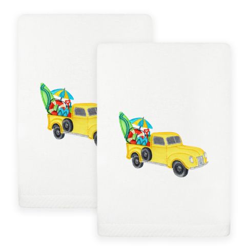Summer Cargo Embroidered Towel