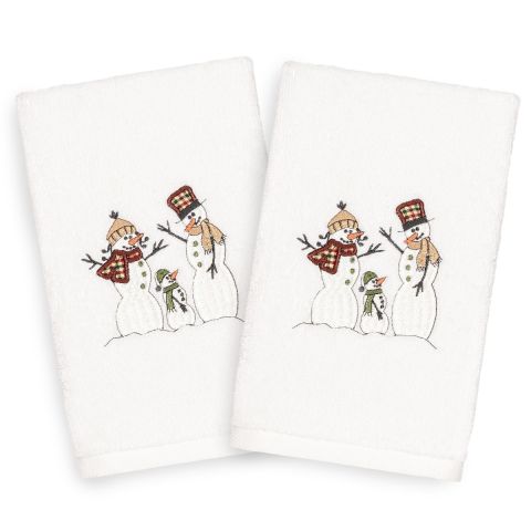 Christmas Folklore Embroidered Towel