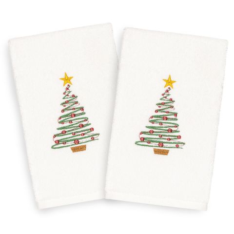 Christmas Fantasy Embroidered Towel