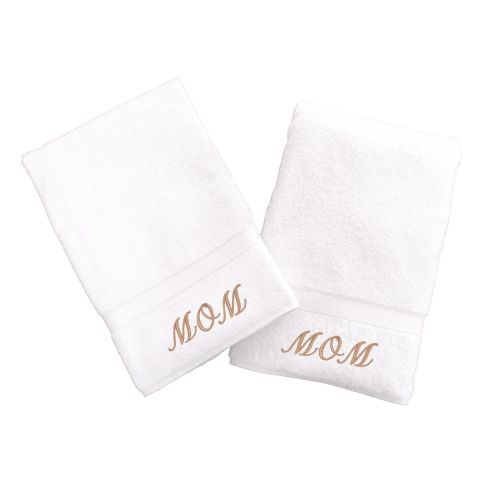 For Moma Embroidered Towel