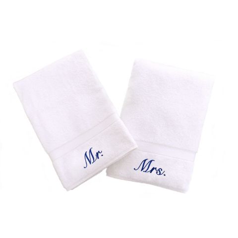 Wedded Bliss Embroidered Towel