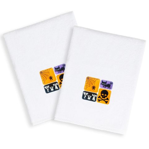 Eerie Embroidered Towel